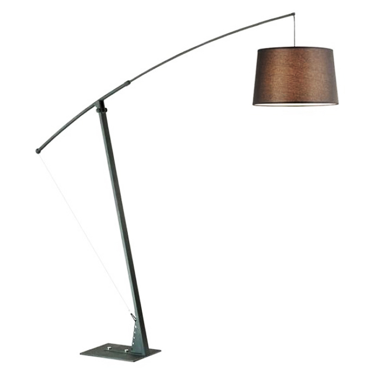 Торшер Floor Lamp Colin black Коричневый Торшер Floor Lamp Colin black Коричневый в Челябинске | Loft Concept