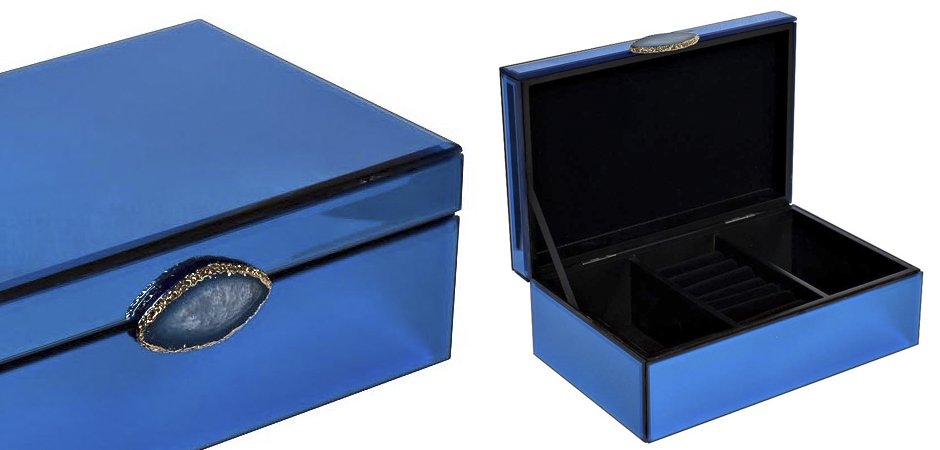 Шкатулка Blue Surprise Parallelepiped Шкатулка Blue Surprise Parallelepiped - Loft-Concept в Челябинске