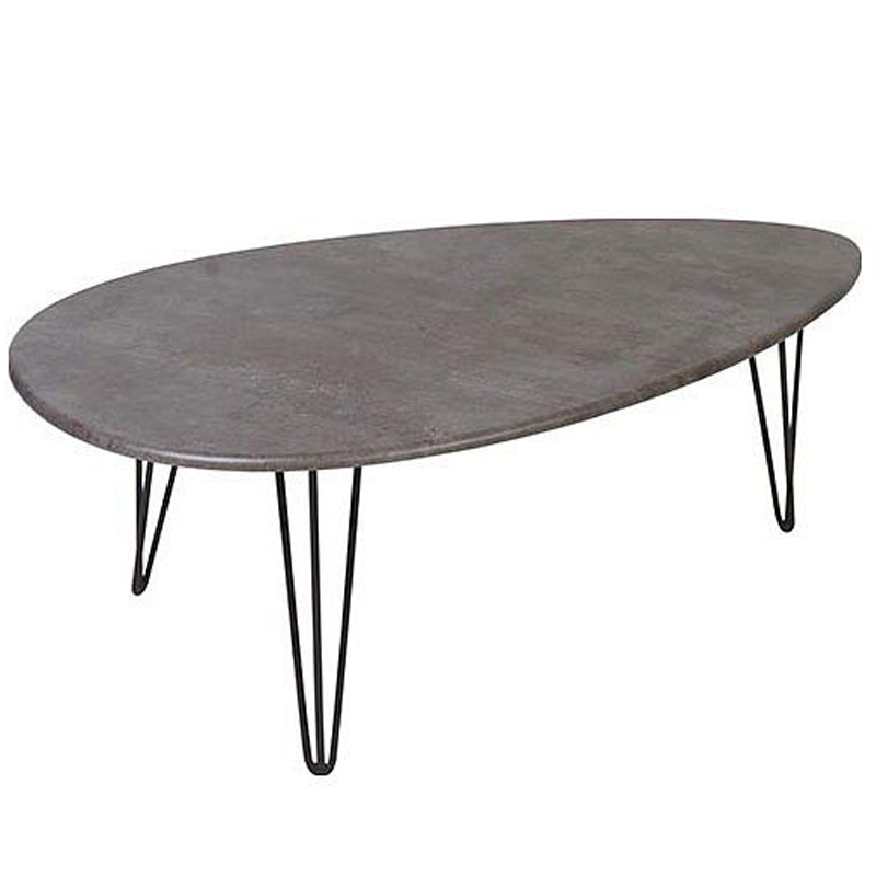 Кофейный стол Dorian Coffee Table gray Серый бетон Кофейный стол Dorian Coffee Table gray Серый бетон в Челябинске | Loft Concept