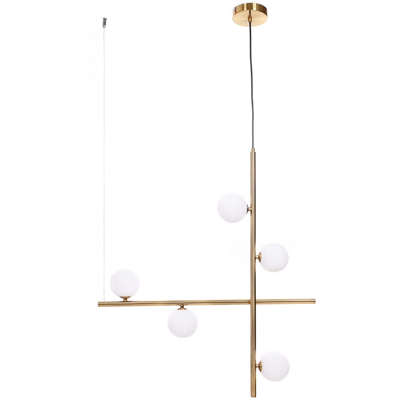 Люстра Crossed Lines B.LUX C Ball Медь Белый Люстра Crossed Lines B.LUX C Ball Медь Белый в Челябинске | Loft Concept
