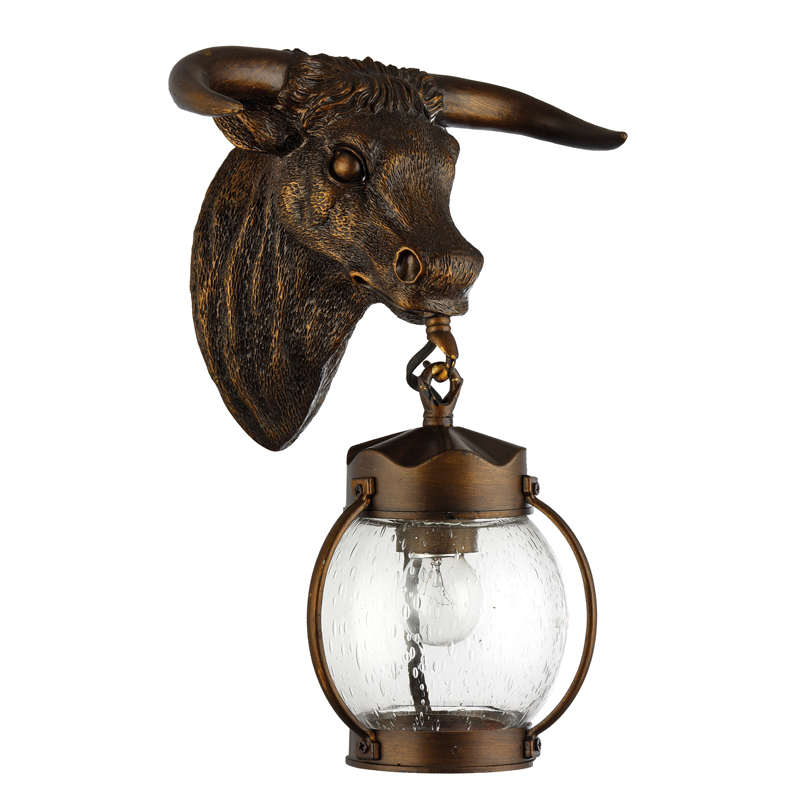 Уличный светильник Buffalo Lantern Коричневый винтаж Прозрачное Стекло Уличный светильник Buffalo Lantern Коричневый винтаж Прозрачное Стекло в Челябинске | Loft Concept