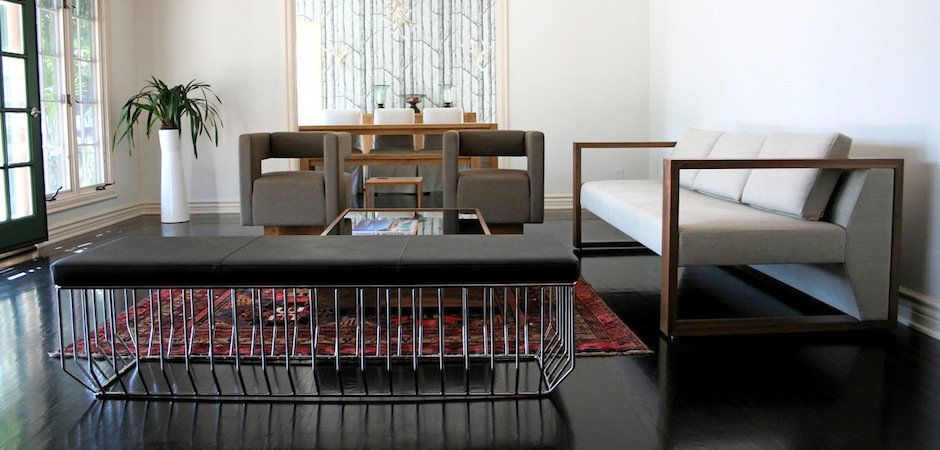 Банкетка Reza Feiz leather Bench Банкетка Reza Feiz leather Bench - Loft-Concept в Челябинске