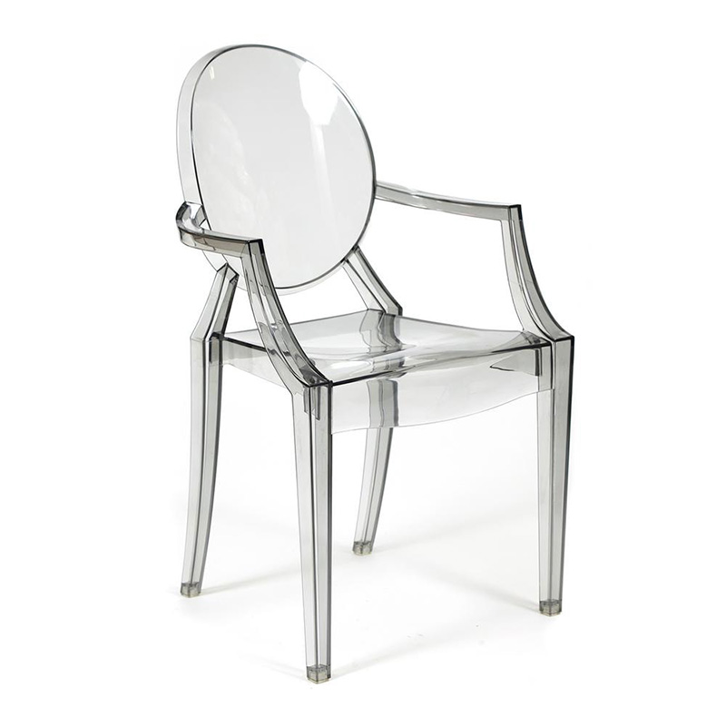 Стул Transparent Chair серый Прозрачный Серый Стул Transparent Chair серый Прозрачный Серый в Челябинске | Loft Concept