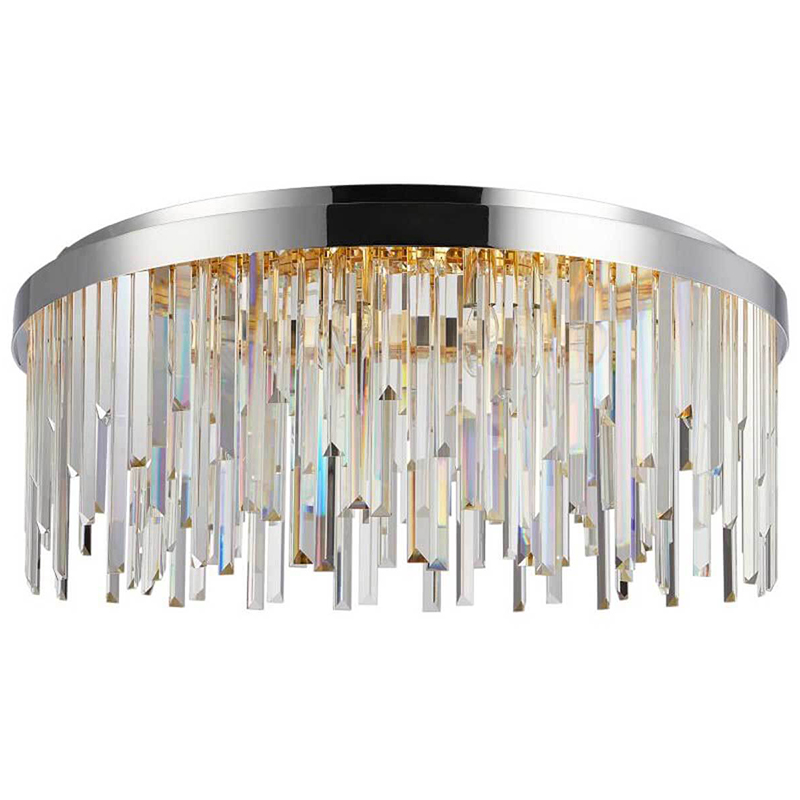 Потолочная люстра Luxxu Crysral Chandelier 65 Хром Прозрачный (Transparent) Потолочная люстра Luxxu Crysral Chandelier 65 Хром Прозрачный (Transparent) в Челябинске | Loft Concept