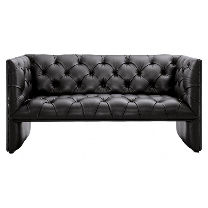 Диван Edwards Loveseat Черный Диван Edwards Loveseat Черный в Челябинске | Loft Concept
