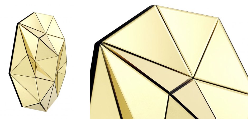 Зеркало Eichholtz Mirror Topanga Gold Зеркало Eichholtz Mirror Topanga Gold - Loft-Concept в Челябинске