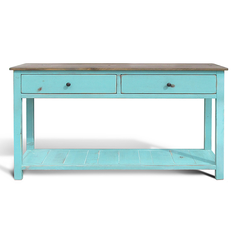 Консоль Bende Provence HARMONIE Turquoise Бирюзовый Консоль Bende Provence HARMONIE Turquoise Бирюзовый в Челябинске | Loft Concept