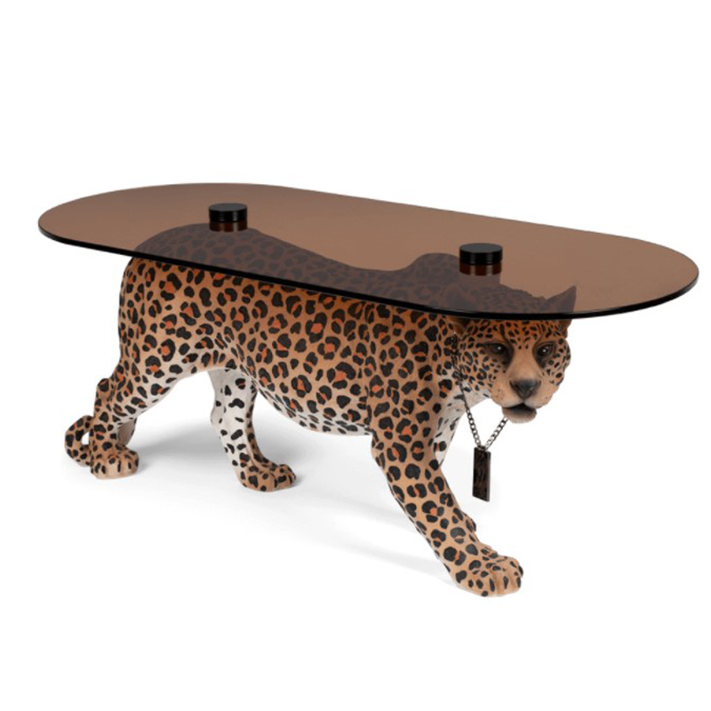 Кофейный стол DOPE AS HELL COFFEE TABLE SPOTTED Коричневый Кофейный стол DOPE AS HELL COFFEE TABLE SPOTTED Коричневый в Челябинске | Loft Concept