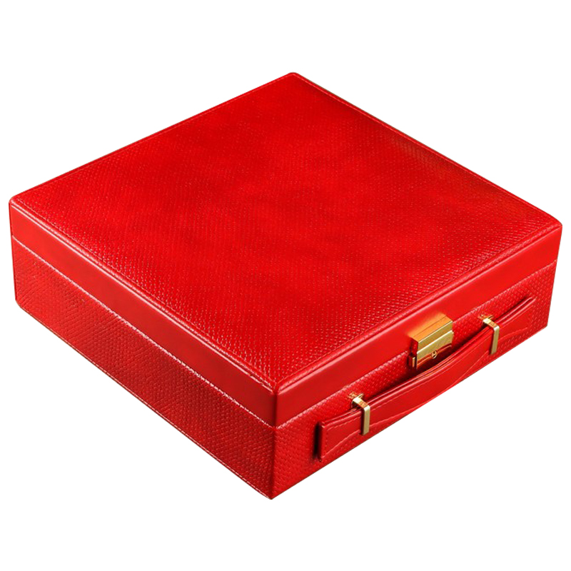 Шкатулка Rowan Jewerly Organizer Box red Красный Шкатулка Rowan Jewerly Organizer Box red Красный в Челябинске | Loft Concept