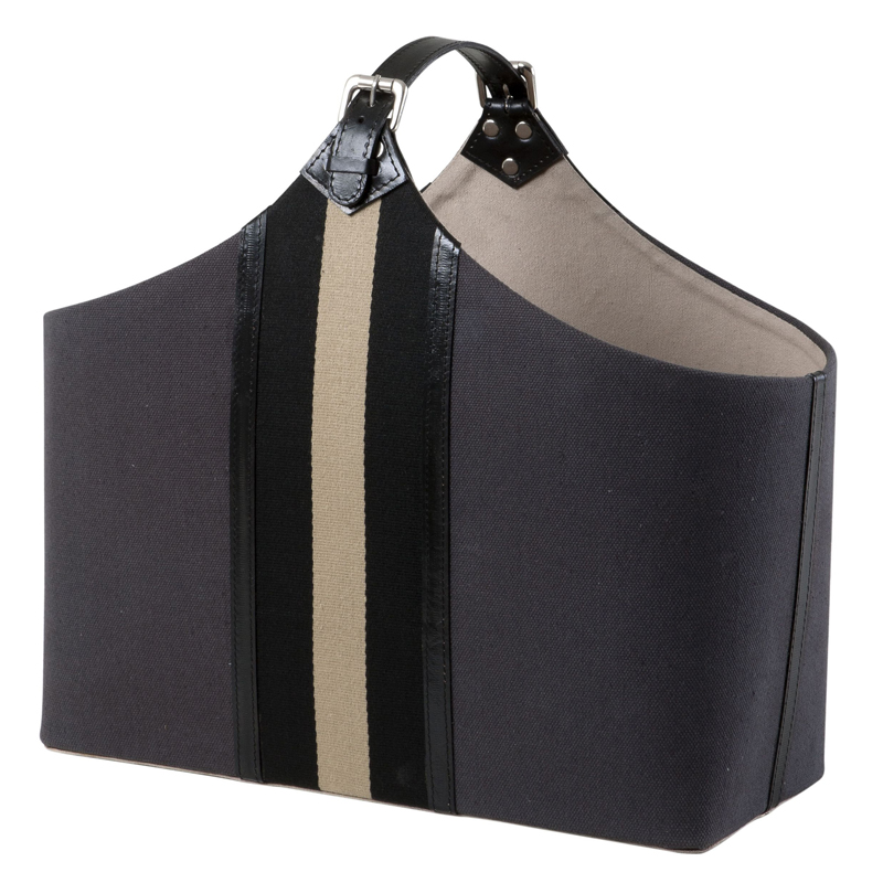 Газетница Eichholtz Bag Goldwynn Серый Черный Бежево-серый Газетница Eichholtz Bag Goldwynn Серый Черный Бежево-серый в Челябинске | Loft Concept