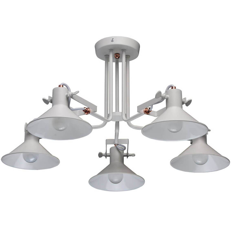 Потолочный светильник Rotating Light White Белый Потолочный светильник Rotating Light White Белый в Челябинске | Loft Concept