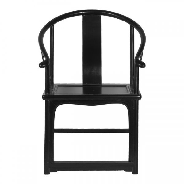 Кресло Chinese Armchair Black Черный в Челябинске | Loft Concept 