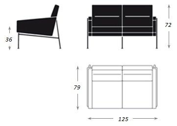 Диван 3300 series 2 seater Диван 3300 series 2 seater в Челябинске