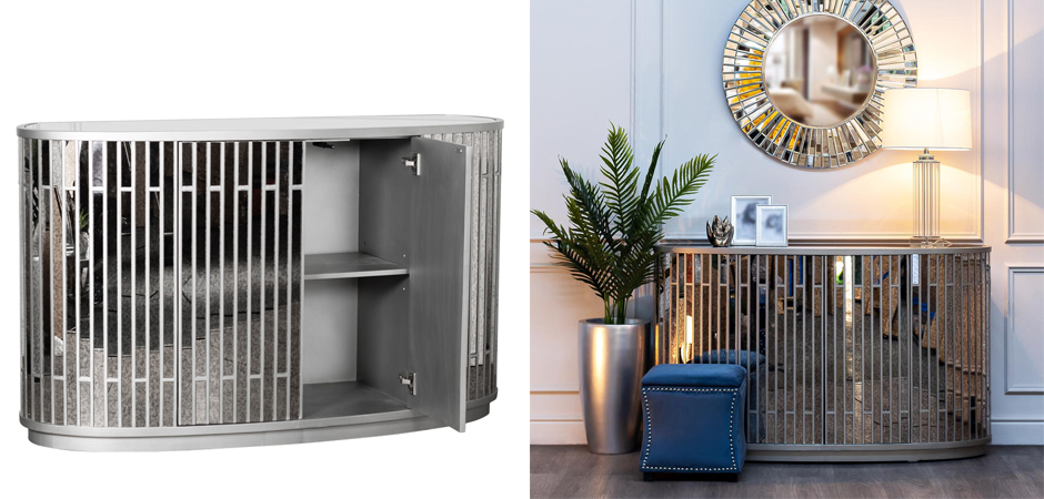 Комод зеркальный Mirror Blocks Commode Комод зеркальный Mirror Blocks Commode - Loft-Concept в Челябинске