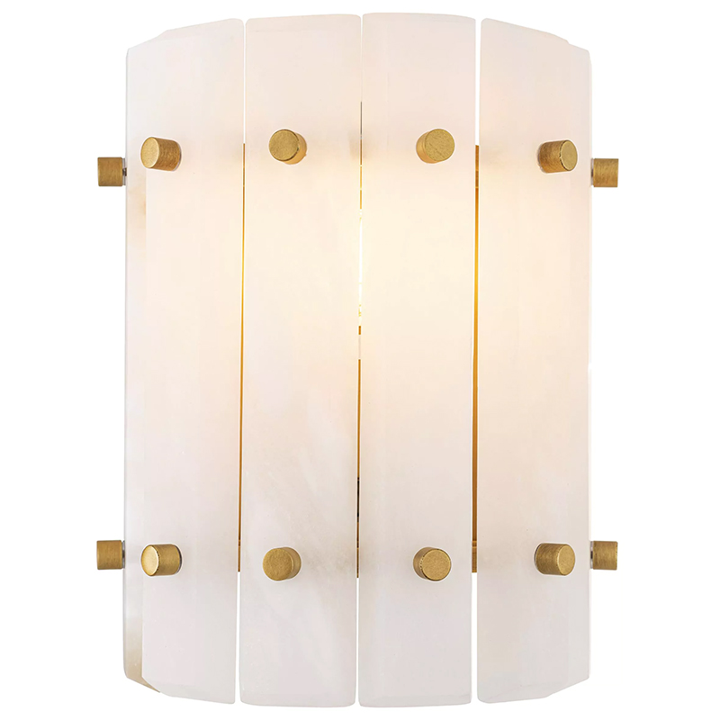 Бра Eichholtz Wall Lamp Blason Single Бежевый Латунь Бра Eichholtz Wall Lamp Blason Single Бежевый Латунь в Челябинске | Loft Concept