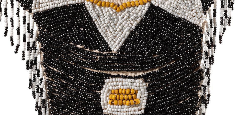 Африканское Ожерелье на подставке NECKLACE BEADS BLACK WHITE MUSTARD Африканское Ожерелье на подставке NECKLACE BEADS BLACK WHITE MUSTARD - Loft-Concept в Челябинске