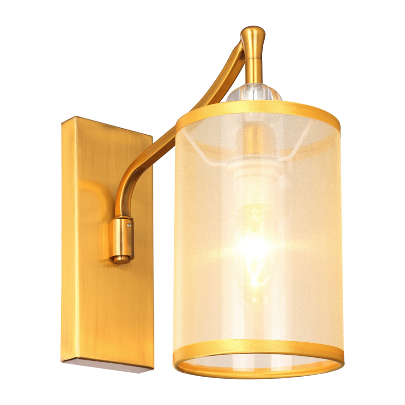 Бра Boniface Sconce Латунь Золотой Шампань Прозрачный Бра Boniface Sconce Латунь Золотой Шампань Прозрачный в Челябинске | Loft Concept