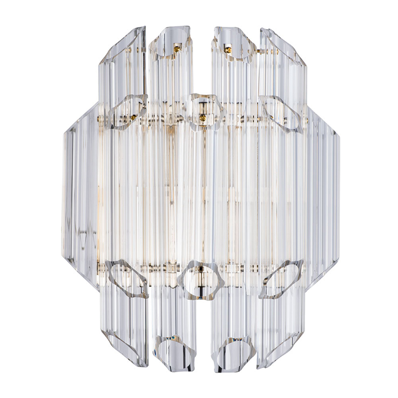 Бра Hexagon Tube Light Crystal wall lamp Прозрачный Бра Hexagon Tube Light Crystal wall lamp Прозрачный в Челябинске | Loft Concept