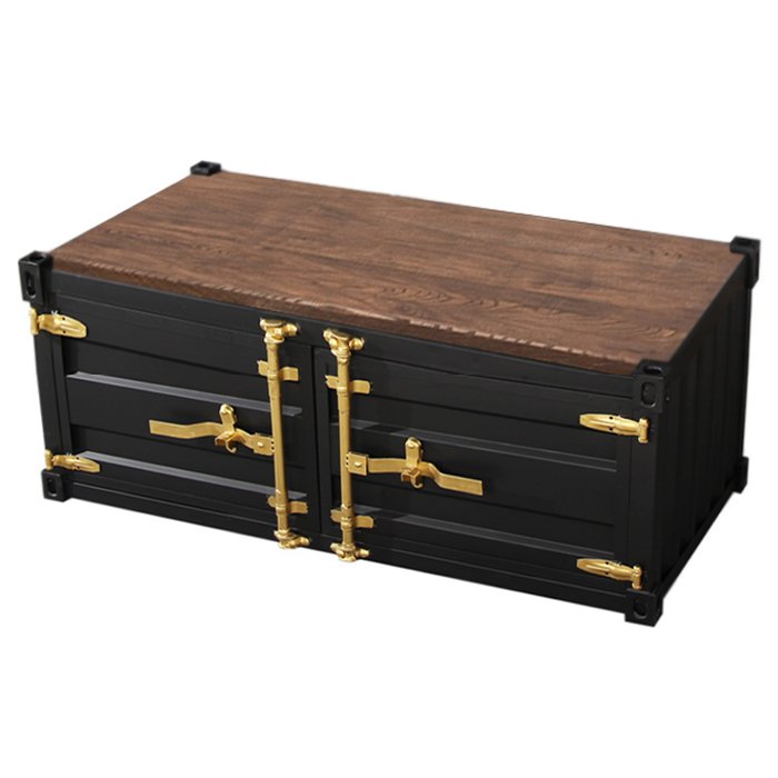 Кофейный стол Sea Container Coffee table Черный Красный Оранжевый Желтый Серый Белый Синий Зеленый Голубой Бирюзовый в Челябинске | Loft Concept 