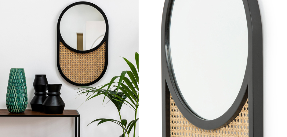 Зеркало Mirror Oak Frame - фото №1