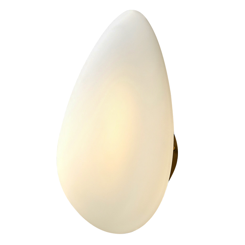 Бра Pebble Wall Lamp Белый Бра Pebble Wall Lamp Белый в Челябинске | Loft Concept