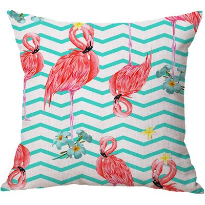 Декоративная подушка Flamingo #8 Мульти Декоративная подушка Flamingo #8 Мульти в Челябинске | Loft Concept