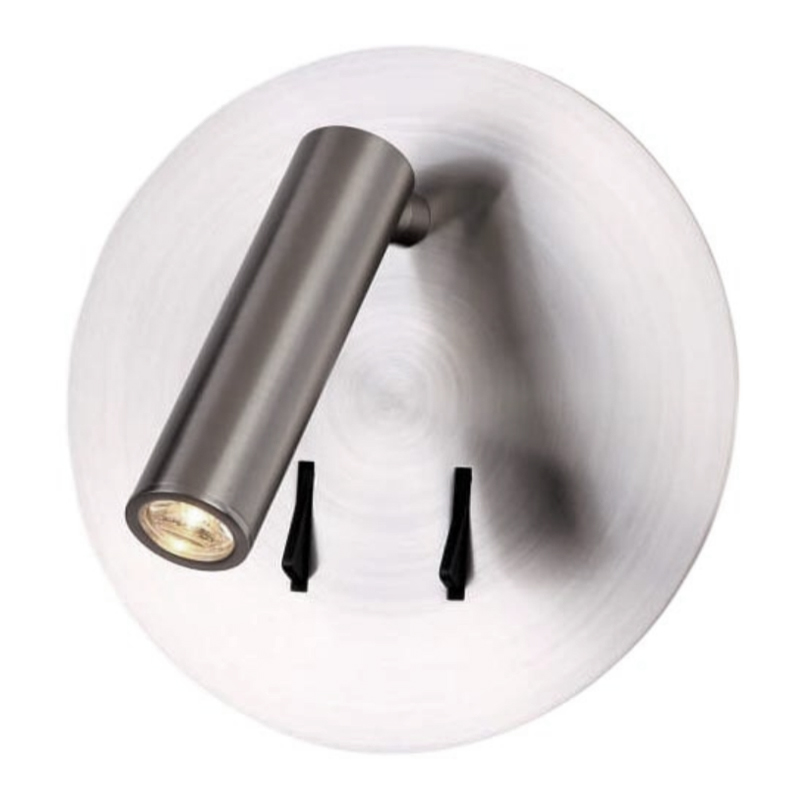 Настенный спот Nickel Circle Spot Wall Lamp Никель Настенный спот Nickel Circle Spot Wall Lamp Никель в Челябинске | Loft Concept