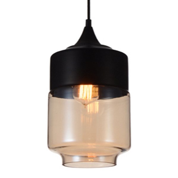 Подвесной светильник Smoke Glass Light Pendant Drum Подвесной светильник Smoke Glass Light Pendant Drum в Челябинске | Loft Concept
