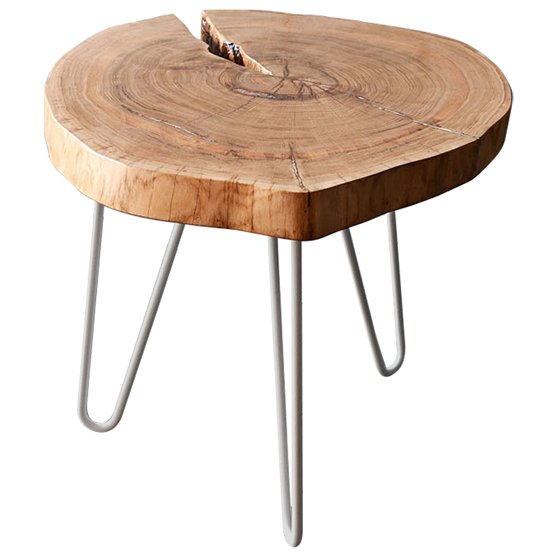 Кофейный стол Tierney Industrial Metal Rust Coffee Table Светлый дуб Белый Кофейный стол Tierney Industrial Metal Rust Coffee Table Светлый дуб Белый в Челябинске | Loft Concept