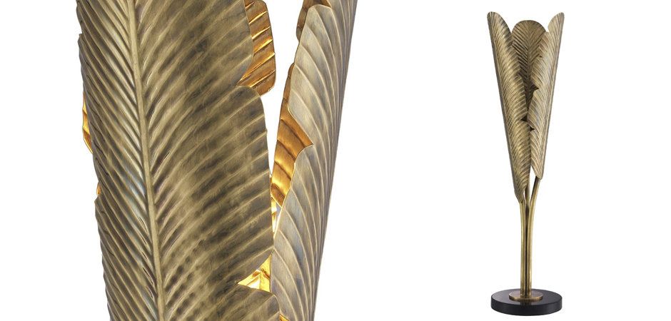 Настольная лампа Eichholtz Table Lamp Plantain Настольная лампа Eichholtz Table Lamp Plantain - Loft-Concept в Челябинске