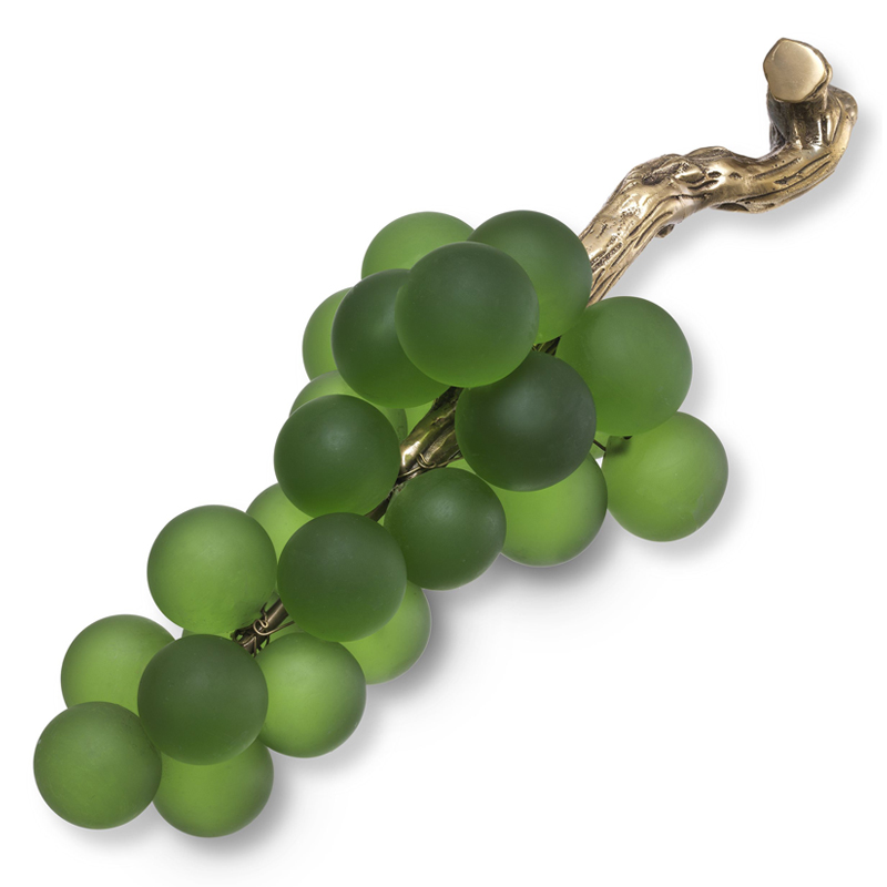 Аксессуар Eichholtz Object french grapes Green Зеленый Винтажная латунь Аксессуар Eichholtz Object french grapes Green Зеленый Винтажная латунь в Челябинске | Loft Concept