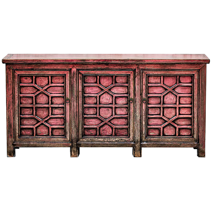 Комод под старину в стиле лофт Colombano Commode Розовый Розовый (Rose) Комод под старину в стиле лофт Colombano Commode Розовый Розовый (Rose) в Челябинске | Loft Concept