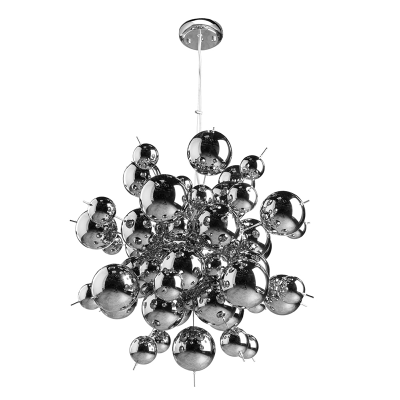 Люстра Bubbles of Mercury Chandelier Темный хром Люстра Bubbles of Mercury Chandelier Темный хром в Челябинске | Loft Concept