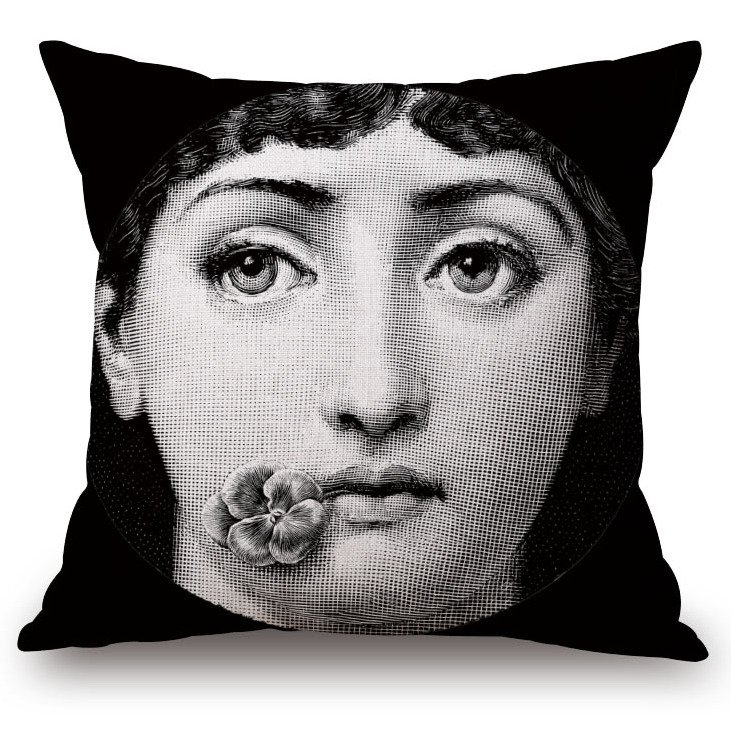 Декоративная подушка Fornasetti 010 Декоративная подушка Fornasetti 010 в Челябинске | Loft Concept