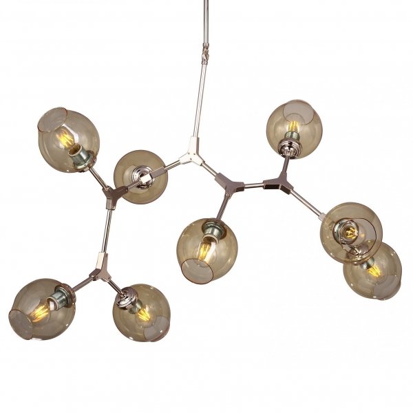 Люстра Branching Bubble Chandelier 8 Amber Янтарь (Amber) в Челябинске | Loft Concept 