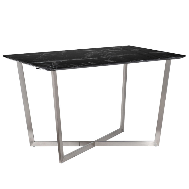 Обеденный стол Dining table Jacques black Черный Золотой Обеденный стол Dining table Jacques black Черный Золотой в Челябинске | Loft Concept