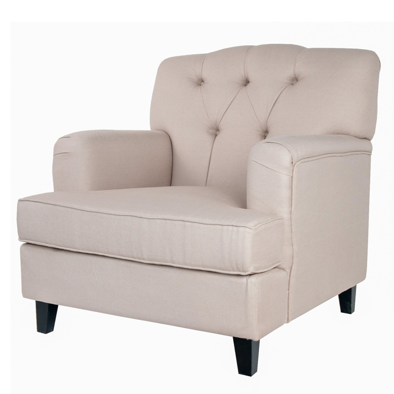 Кресло Etienne Armchair Бежевый в Челябинске | Loft Concept 