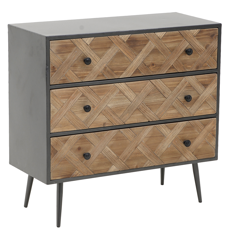Комод Fidelia Chest of Drawers Древесина Черный Комод Fidelia Chest of Drawers Древесина Черный в Челябинске | Loft Concept