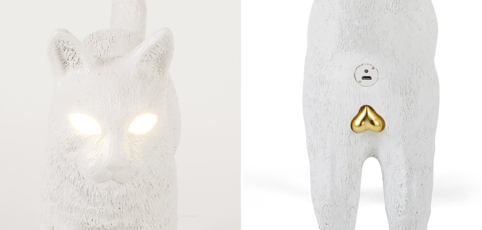 Лампа Seletti Jobby The Cat White Лампа Seletti Jobby The Cat White - Loft-Concept в Челябинске