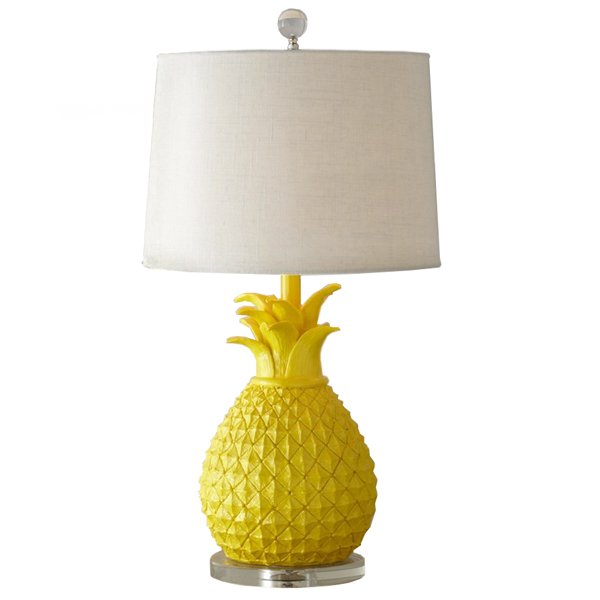 Настольная лампа Yellow Pineapple "Желтый Ананас" Желтый Настольная лампа Yellow Pineapple "Желтый Ананас" Желтый в Челябинске | Loft Concept