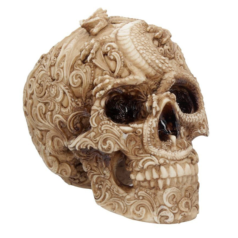 Статуэтка Skull Dragon Pattern Бежевый Статуэтка Skull Dragon Pattern Бежевый в Челябинске | Loft Concept