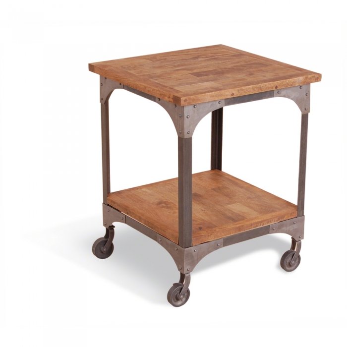 Журнальный стол Industrial Metal Rust Lamp Table Журнальный стол Industrial Metal Rust Lamp Table в Челябинске | Loft Concept