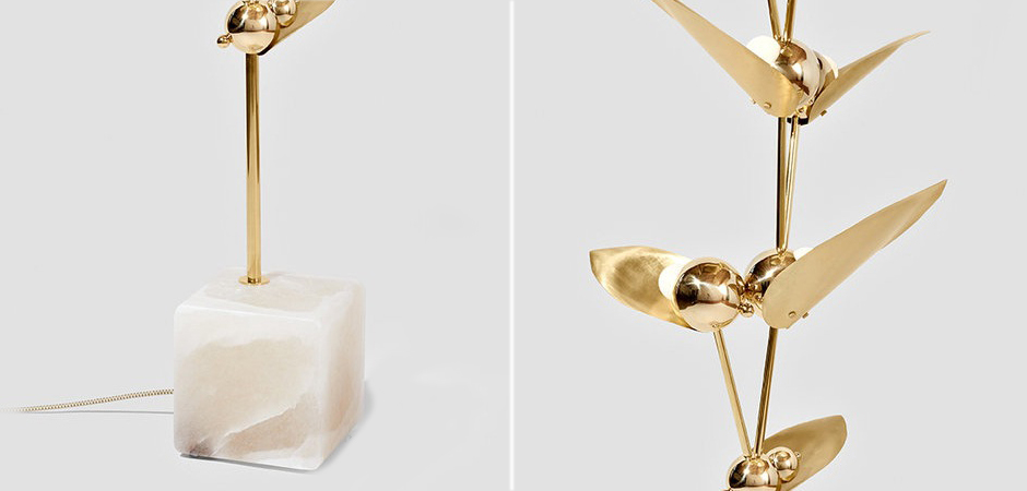 Торшер LAVRA Floor Lamp Gold Торшер LAVRA Floor Lamp Gold - Loft-Concept в Челябинске