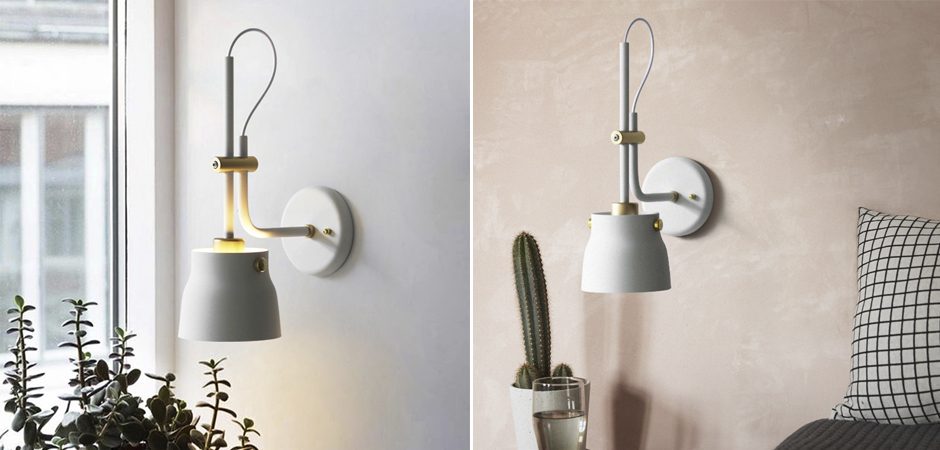 Бра RAM PLASENCIA Wall Lamp white Бра RAM PLASENCIA Wall Lamp white - Loft-Concept в Челябинске