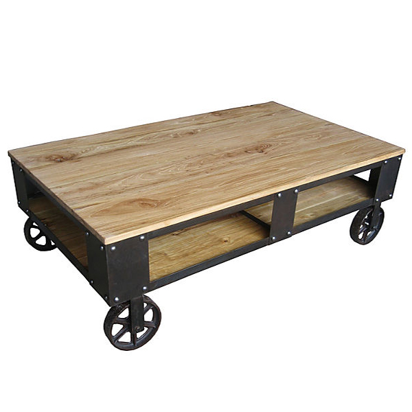 Кофейный стол Rolling Coffee Table Кофейный стол Rolling Coffee Table в Челябинске | Loft Concept