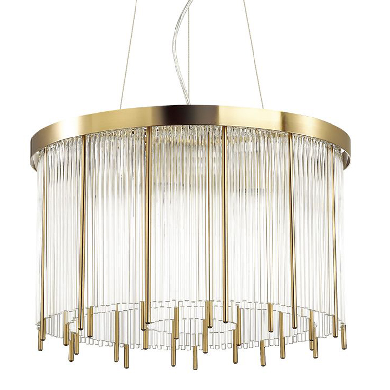 Люстра Niemira Chandelier 50 Прозрачный (Transparent) Золотой Люстра Niemira Chandelier 50 Прозрачный (Transparent) Золотой в Челябинске | Loft Concept