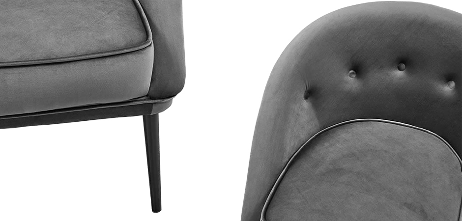 Кресло Gwyn Chair Gray Кресло Gwyn Chair Gray - Loft-Concept в Челябинске