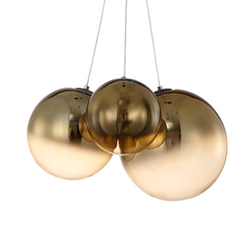 Светильник подвесной Golden balls lamp Золотой Светильник подвесной Golden balls lamp Золотой в Челябинске | Loft Concept