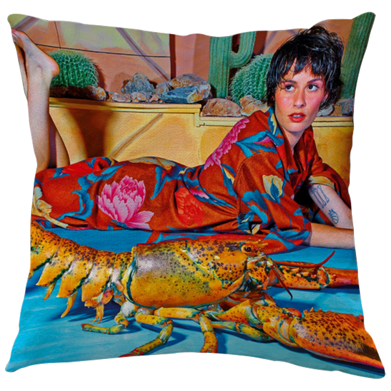 Декоративная подушка Seletti Cushion Lobster Мульти Декоративная подушка Seletti Cushion Lobster Мульти в Челябинске | Loft Concept