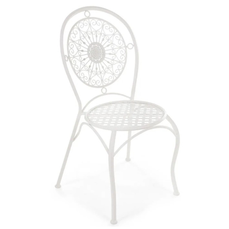 Стул Forged Patterns Anita White Белый Стул Forged Patterns Anita White Белый в Челябинске | Loft Concept